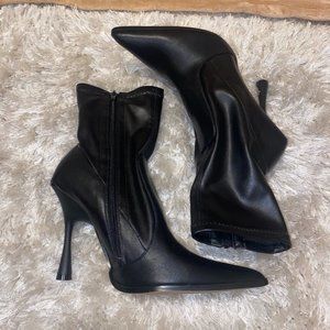 Black Heeled Booties